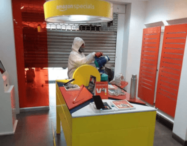 Sanitization Service In Vodafone Office